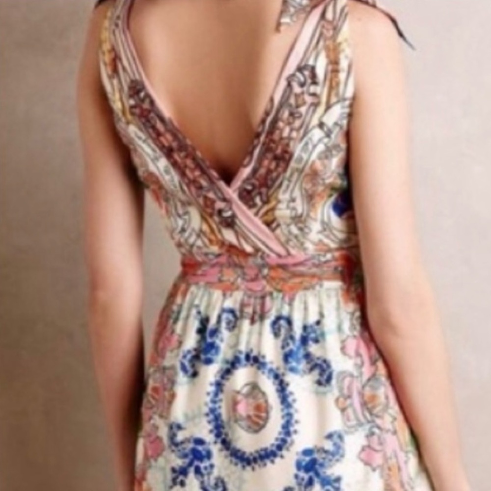 Anthropologie Collette Dinnigan Silk Dress - Picture 2 of 12